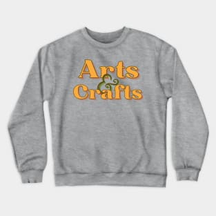 Retro Arts & Crafts Crewneck Sweatshirt